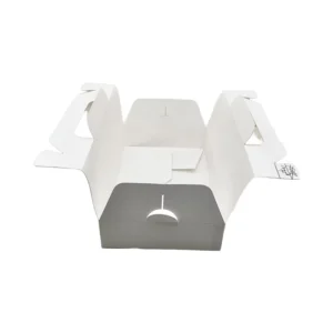 Paper Cake Delivery and Takeout Box with Handle