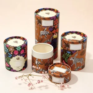 Paper Can Custom Logo Eco Friendly Essential Oil Scented Aromatherapy Packaging Boxes Empty Kraft Paper Tube