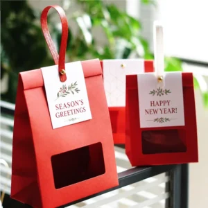 Paper Cookie Bags and Boxes with Window