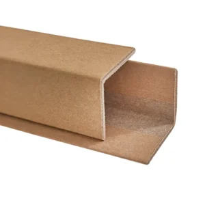 Paper Corner Protector Custom Made Rigid Pallet Edge Guard Eco friendly for Industrial Packaging