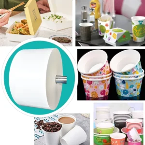 Paper Cup Paper Fan Disposable Coffee Cups Raw Material for Custom Printed Paper Cups