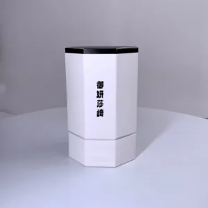 Papieren Cilinder Verpakkingsdoos voor Koffie, Snoep, Thee, Cosmetica en Huidverzorgingsproducten, Afbreekbaar