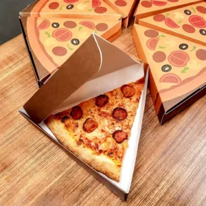 Paper Food Packaging Box for French Fries, Mini Burgers, Pastries, Sushi, and Catering with Embossing