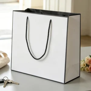 Paper Gift Bags, Bulk Custom Logo Shopping Bags for Boutique Retail, Manufacturer Factory