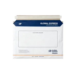 Paper Mailer Rigid Mailers Shipping Envelope Easy Tear Strip Lightweight Custom Logo for Document File Office Courier Delivery