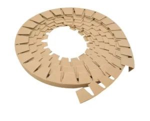 Paper & Paperboard Round Type Furniture Edge Protection Packing Carton Paper Packing Corner