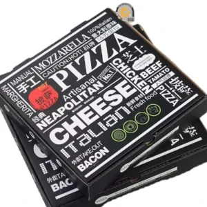 Paper Pizza Takeaway Box