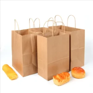 Paper Takeaway Bag for Food Packaging