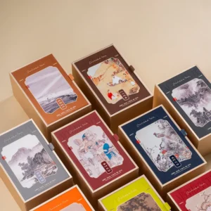 Paper Tea Gift Box with Canister for Bulk Tea Gift Set