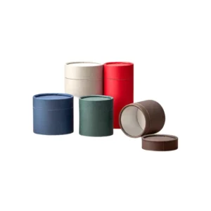 Paper Tube Canister Packaging Box for Tea and Cosmetic Gift Boxes
