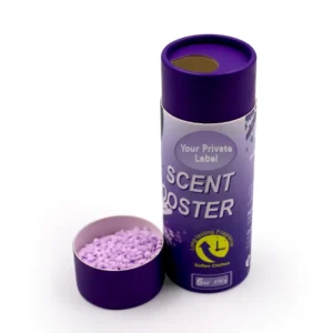 Paper Tube with Lavender Purple Fragrance Beads