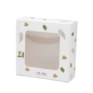 Paper Window Bakery Package Box