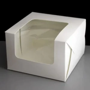Paper Window Cake Box for Food Packaging