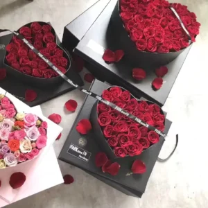 Paper-Wrapped Gift Box