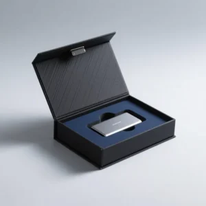 Paperboard Power Bank Packaging Rigid Box