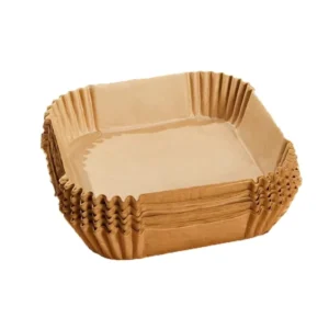 Perforated Air Fryer Paper Liners with Holes for OEM Foodservice Packs