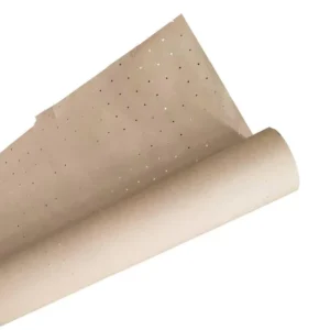 Perforated Kraft Underlay Paper with Circle and Triangle Holes for Garment Factories
