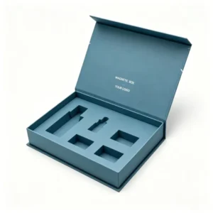 Perfume and Cosmetic Magnetic Closure Gift Packaging Box, Biodegradable Paper, Soy Ink, Cosmetic Set Box