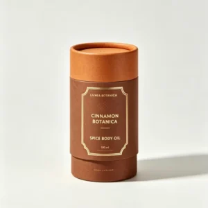 Personalized Cylindrical Cardboard Canister Custom Printed Recyclable Packaging Coffee Food Skincare Premium Retail