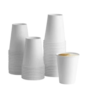 Personalized Graphic Designer Single Wall Paper Cups Disposable Drink Hot Drink Paper Cup with Printing Party