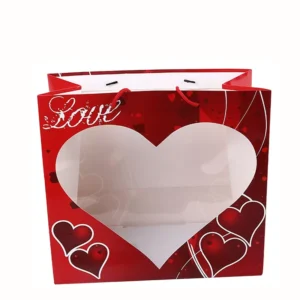 Personalized Paper Bag Technology Shopping Paper Bag with Window