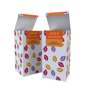 Personalized Paperboard Coffee Tea Packaging Box Custom Logo Small Tea Bag Cardboard