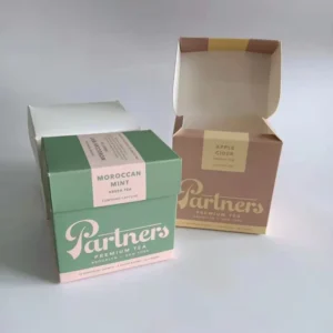 Personalized Paperboard Coffee and Tea Packaging Box Small Tea Bag Gift Box with Custom Logo