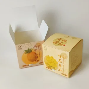 Personalized Paperboard Luxury Fruit Tea Packaging Box Custom Logo Small Tea Bag Gift Cardboard Paper Tea Box