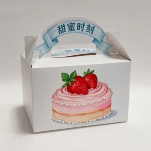 Pink Cake Box with Window for Bakery, Birthday, Wedding, and Party Desserts