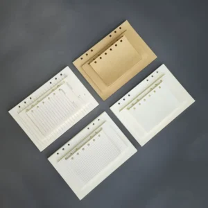Planner Refill Paper Grid Lined Blank Loose-Leaf Inserts Custom Printing A4 A5 A6 A7 B5 Journal Notebook Inner Pages
