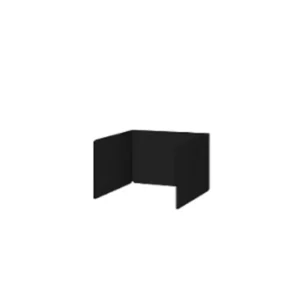 Plastic Trifold Desk Dividers Privacy Folders Privacy Panel Partitions for Tests Customizable Size Cutting Available