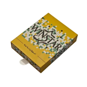 Portable Custom Printed Cigarette Storage Box with Sliding Drawer and Multiple Slots for Tobacco Packaging