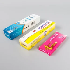 Printed Corrugated Folding Rectangle White Cardboard Box