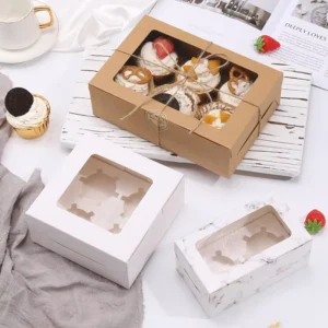Printed Paper Biscuit and Bakery Box for Cookies and Bread