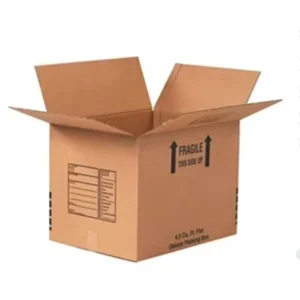 Printed Paper Cardboard Folding Shipping Carton Boxes for Moving