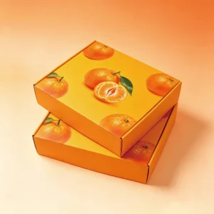 Printed Rigid Paper Gift Box Packaging for Food and Merchandise