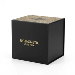 Printed Rigid Paper Jewelry Gift Box Custom Logo