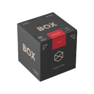 Printed Square Corrugated Paper Packaging Box