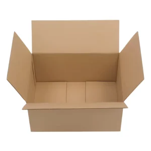 Rectangular Corrugated Paper Boxes for Household and Commercial Transportation, Embossed Matte Surface, Gift Packaging