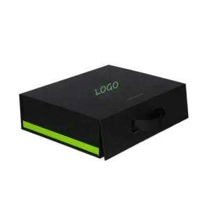 Rectangular Folding Paper Box with Handle