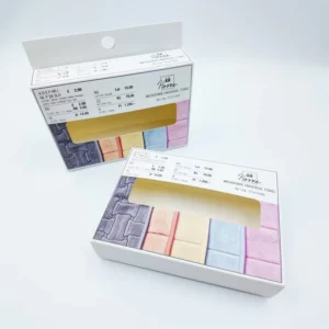 Rectangular Window Cardboard Paper Box with Hook for Towel Display Hanging Packaging