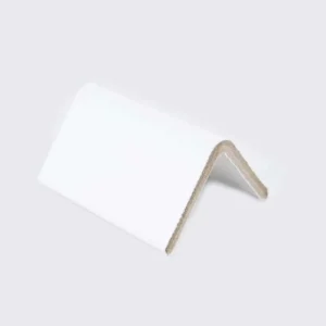 Recyclable 30*30*3mm L-Shaped White Wood Cardboard Kraft Paper Edge Protector Cushioning Material for Shipping Protection