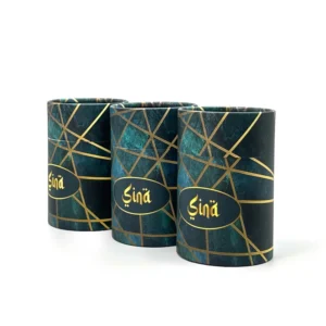 Recyclable Airtight Aluminum Lid Food-Grade Kraft Paper Tube Canister for Powder, Coffee, and Tea