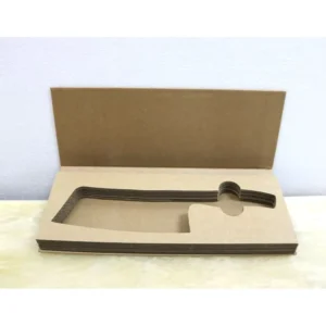 Recyclable Biodegradable Hardcover Honeycomb Paperboard Inserts Embossing UV Coating Rigid Honeycomb Packaging Solution