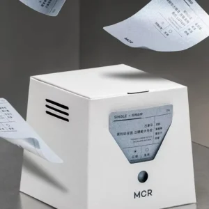 Recyclable Biodegradable Rigid Specialty Coffee Paper Box with Bronzing for Small-Batch Packaging