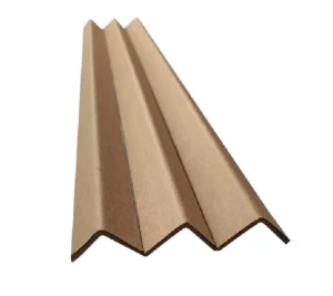 Recyclable Brown Corrugated Cardboard Angle Edge Boards Kraft Paper Pallet Edge Protector Carton Corner Protector Custom Size
