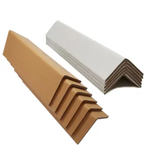 Recyclable Brown Kraft Paper L-Shaped Edge Protector Shockproof Cushioning V-Corner