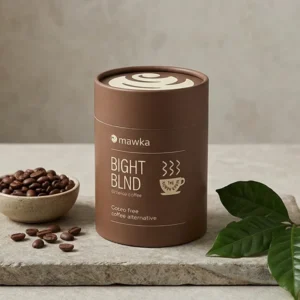 Recyclable Capsule Powder Cocoa Cylinder Cardboard Canister Protein Tea Coffee Gift Food Grade Packaging Paper Tube