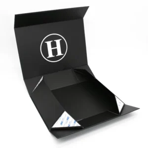 Recyclable Cardboard Rigid Magnetic Folding Gift Box with Magnetic Lid, Custom Size