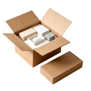 Recyclable Corrugated Cardboard Boxes with Offset Printing and Matte Finish for Logistics Packaging